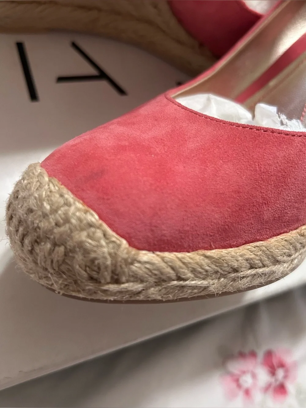 NEW Franco Sarto Suede Wedges